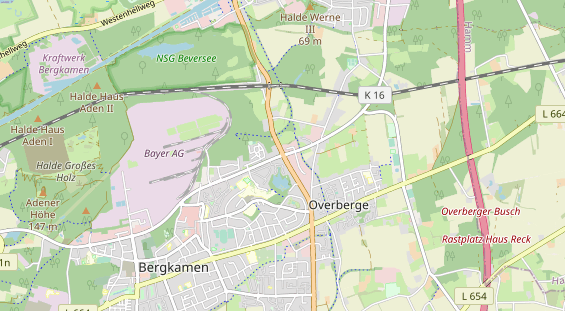 Monteurzimmer auf Karte