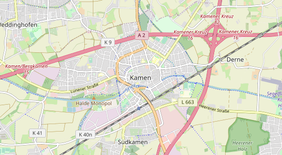 Monteurzimmer auf Karte