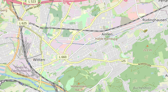 Monteurzimmer auf Karte