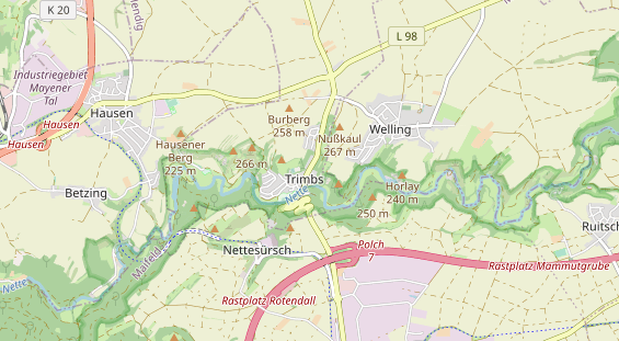 Monteurzimmer auf Karte