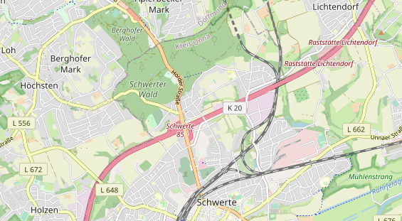 Monteurzimmer auf Karte