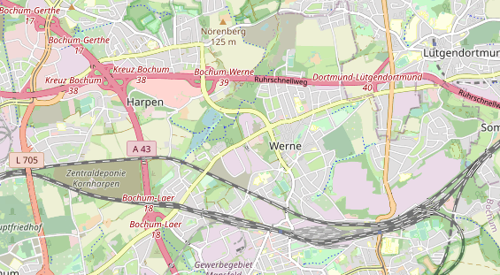 Monteurzimmer auf Karte