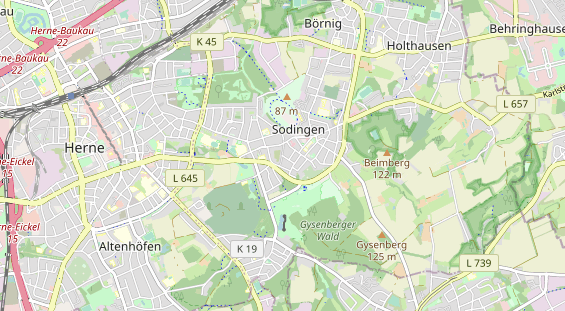 Monteurzimmer auf Karte