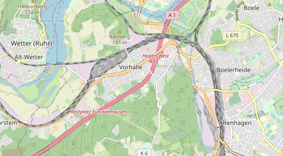 Monteurzimmer auf Karte