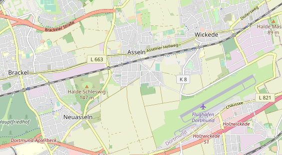 Monteurzimmer auf Karte