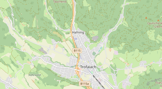 Monteurzimmer auf Karte