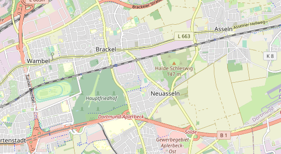 Monteurzimmer auf Karte