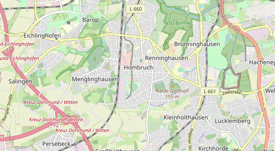 Monteurzimmer auf Karte