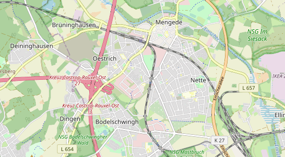 Monteurzimmer auf Karte