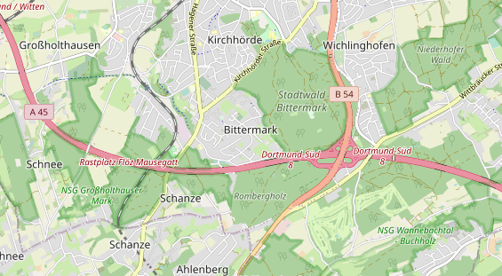 Monteurzimmer auf Karte