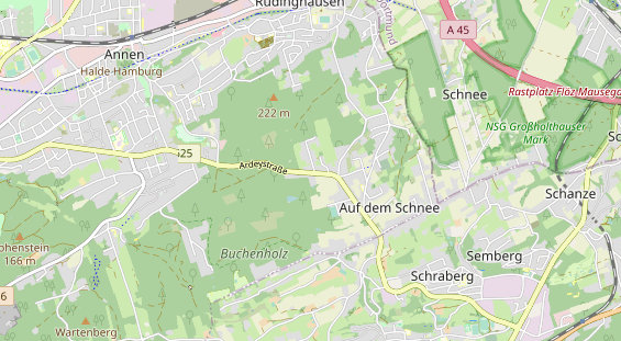 Monteurzimmer auf Karte