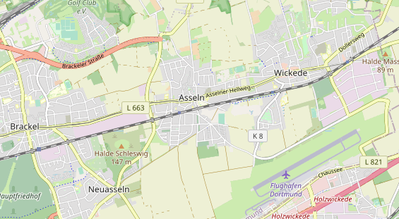 Monteurzimmer auf Karte