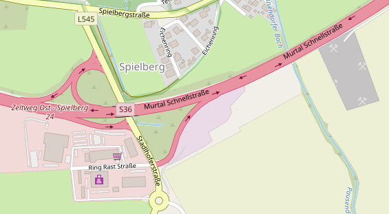 Monteurzimmer auf Satellitenbild