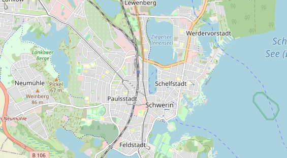 Monteurzimmer auf Karte