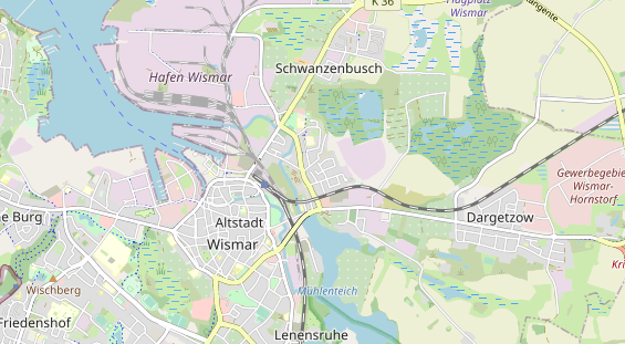 Monteurzimmer auf Karte