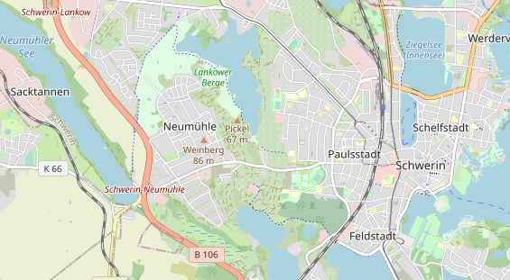 Monteurzimmer auf Karte