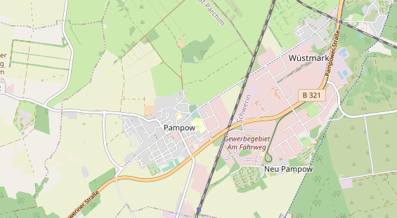 Monteurzimmer auf Karte