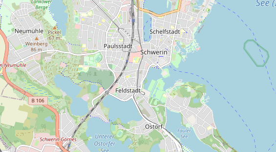 Monteurzimmer auf Karte