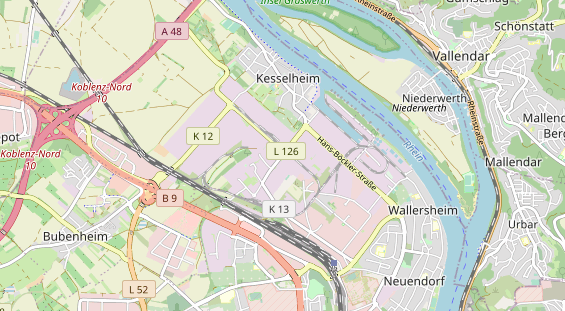 Monteurzimmer auf Karte