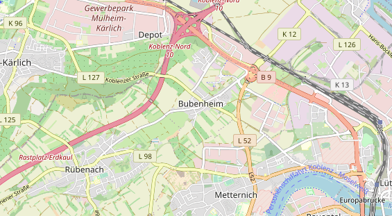 Monteurzimmer auf Karte