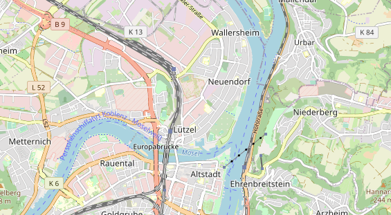 Monteurzimmer auf Karte