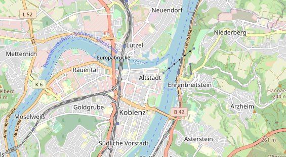 Monteurzimmer auf Karte