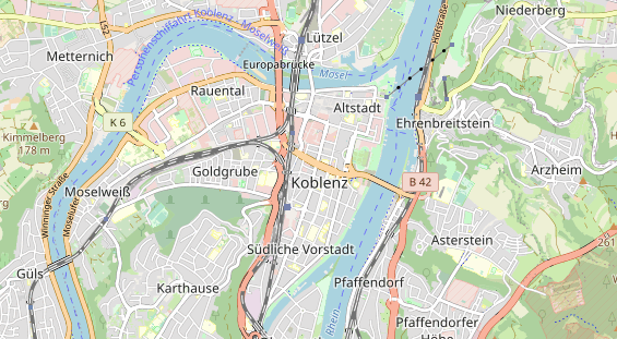 Monteurzimmer auf Karte