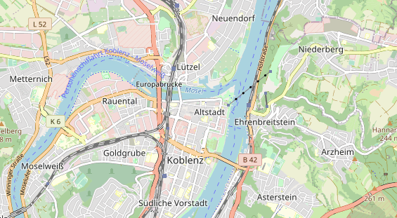 Monteurzimmer auf Karte