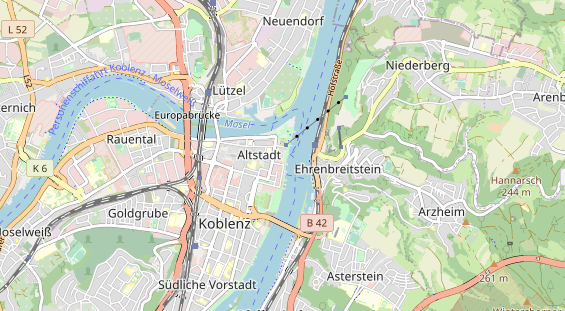 Monteurzimmer auf Karte