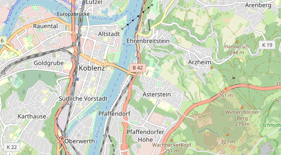 Monteurzimmer auf Karte