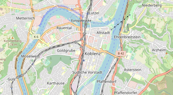 Monteurzimmer auf Karte