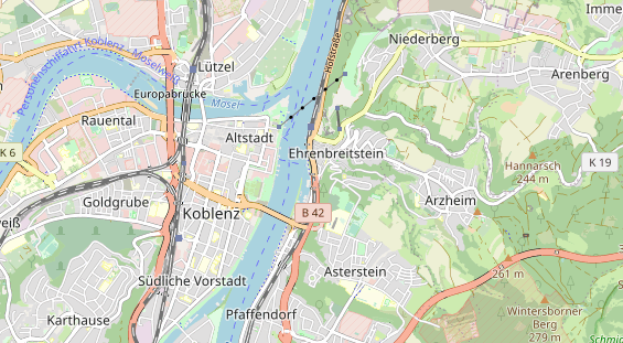 Monteurzimmer auf Karte