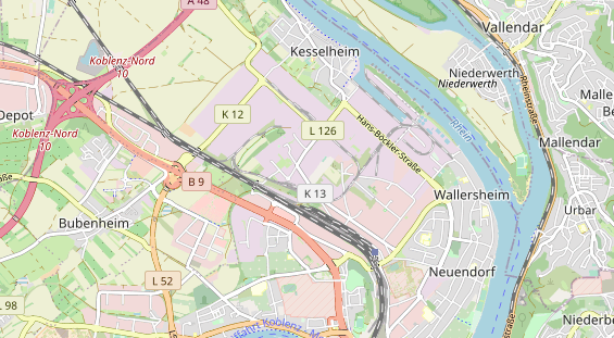 Monteurzimmer auf Karte