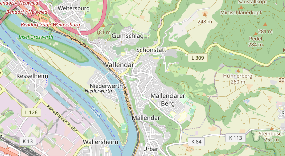 Monteurzimmer auf Karte