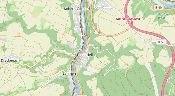 Monteurzimmer auf Karte