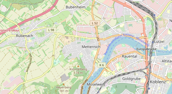 Monteurzimmer auf Karte