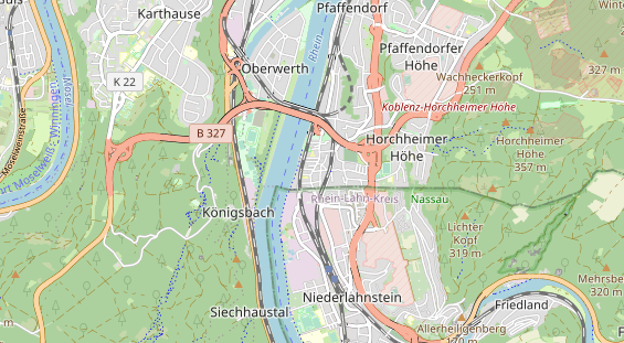 Monteurzimmer auf Karte