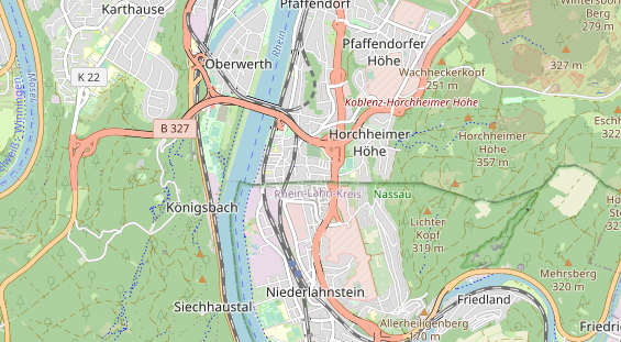 Monteurzimmer auf Karte