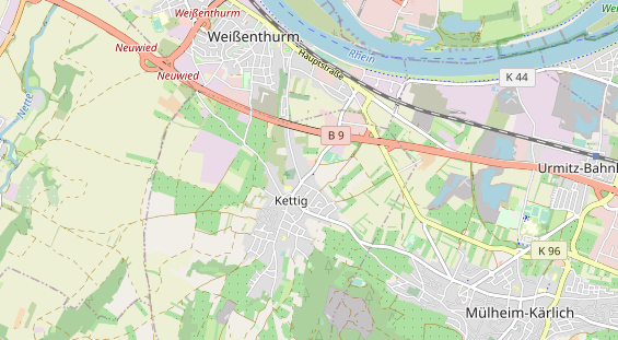 Monteurzimmer auf Karte