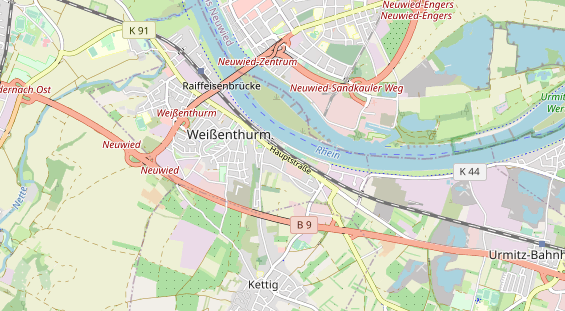 Monteurzimmer auf Karte