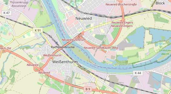 Monteurzimmer auf Karte