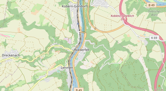 Monteurzimmer auf Karte