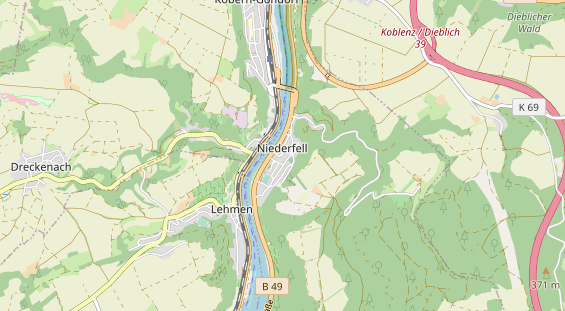 Monteurzimmer auf Karte