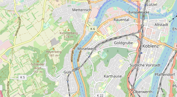 Monteurzimmer auf Karte