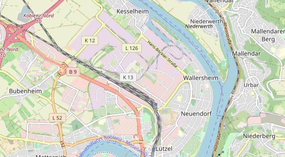 Monteurzimmer auf Karte