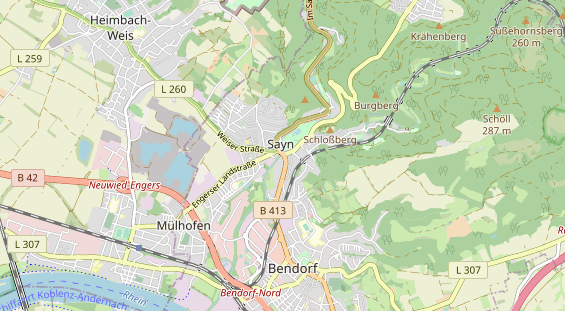 Monteurzimmer auf Karte