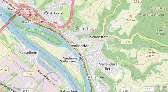 Monteurzimmer auf Karte