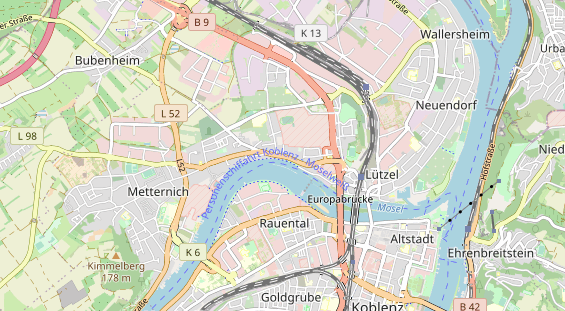 Monteurzimmer auf Karte