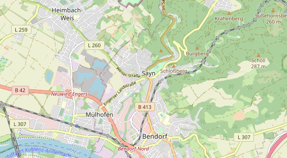 Monteurzimmer auf Karte