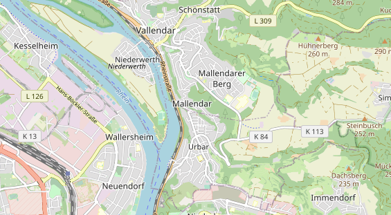 Monteurzimmer auf Karte